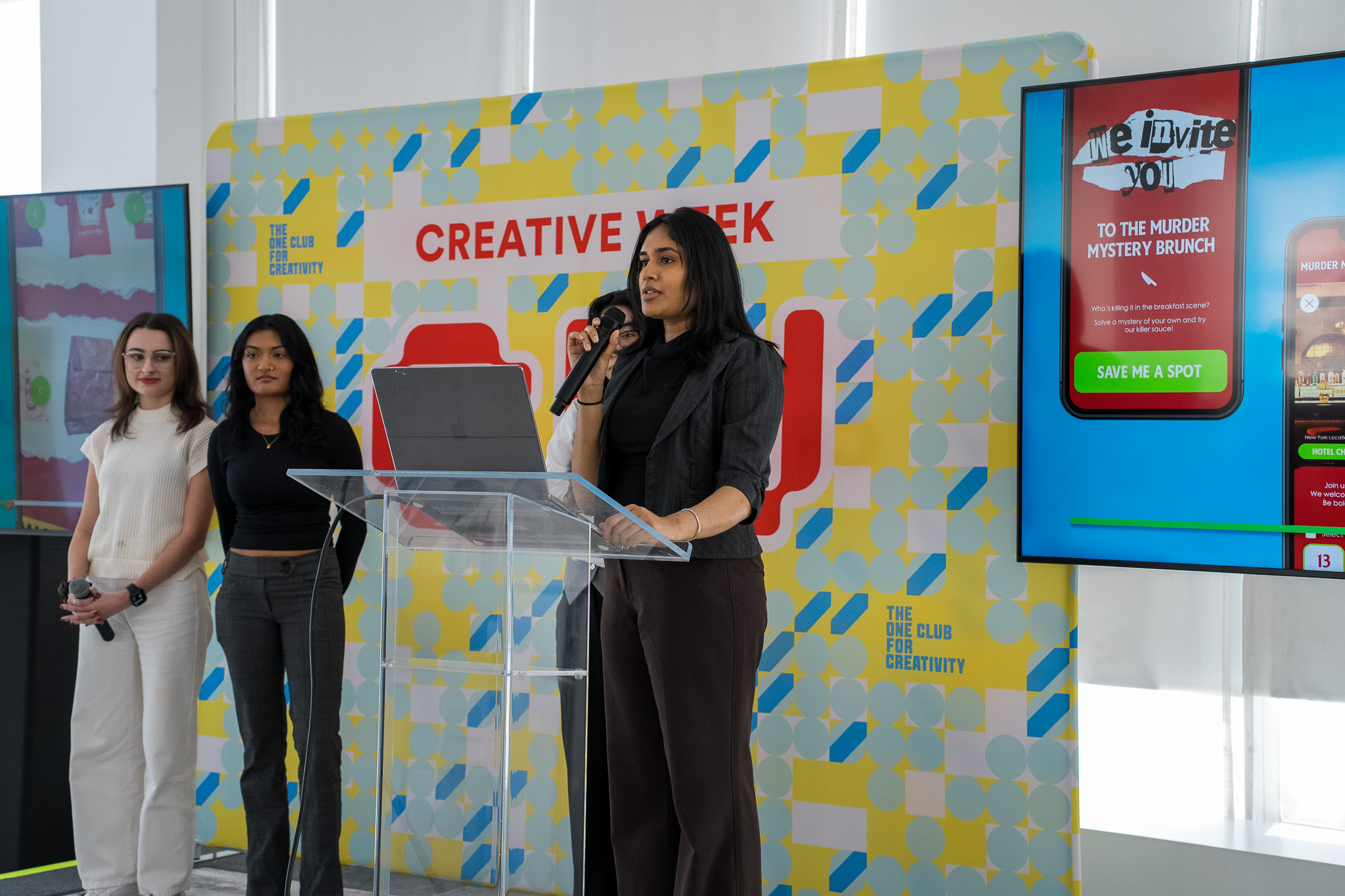 Young Ones Client Pitch event